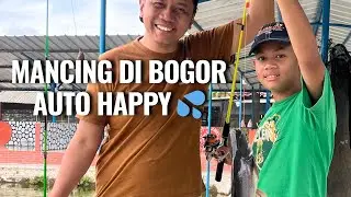 Mancing di Fishing Valley Bogor 🎣 Dapat Banyak Patin & Bawal | Bisa Langsung Dimakan! + Info Harga