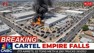 2 MIN AGO: FBI & DEA SHUT DOWN Cartel Trucking Empire &mdash; 52 Ton Meth & 250 Trucks SEIZED