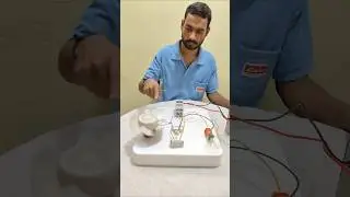 Iti Electrician trade 1st year practical🥹🔌#experiment #viral #shorts #shortvideo #iti #skills