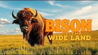 MuzFaf TV - 🦬 Bison of the Wide Land - Original Song - Kids Song