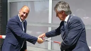Opening kazerne en nieuwe auto brandweer Smilde.