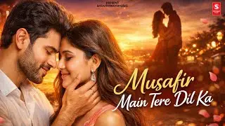 MUSAFIR MAIN TERE DIL KA | ROMANTIC LOVE SONG | HINDI LYRICS 