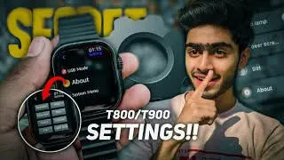 TOP 2 New Secret Settings Of T800/T900 Ultra Smart Watch | Hidden 