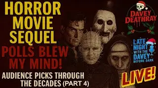 Horror Poll Results That Shocked Me Pt 4 | Saw, Terrifier, Hellraiser, Insidious, Evil Dead