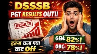 DSSSB PGT RESULT OUT FILL E DOSSIER VACANCY 2025 POST CODE 807/23 CUTOFF MARKS DSSSB DOWNLOAD RESULT