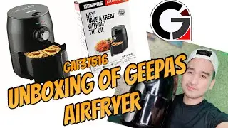 UNBOXING OF GEEPAS AIRFRYER | GAF 37516 | PRODUCT REVIEW