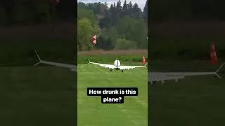 🤯 landing ??  #funny #funnyshorts #funnyvideo #aircraft #flying #plane #america #europe #boeing