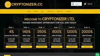 видео обзор hyip проекта Cryptonizer