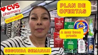 PLAN DE OFERTAS /SEGUNDA SEMANA CVS✨02/01-02/07✨#cvscouponing #cupones #ofertas #couponing #cvs