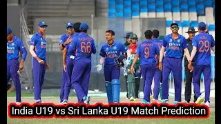 India U19 vs Sri Lanka U19 Match Prediction| U19 Asia Cup 2025 |Who Will Win Today