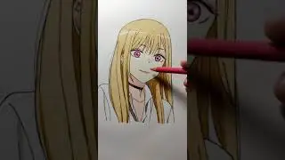 Kitagawa Marin drawing ✨ |  #shorts #animedrawing #mydressupdarling