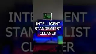 حل مشكلة استخدام الرامات العالي  | intelligent standby list cleaner