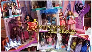 My Disney Descendants doll display