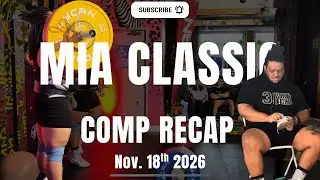MIA CLASSIC COMP RECAP | Simba&rsquo;s comeback meet 😤 