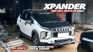 XPANDER PASANG KNALPOT BASS HARIAN | Muffler DK-03V4 NDK Exhaust