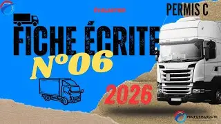 Fiche &eacute;crite 06 - Evaluation - Permis C - 2026