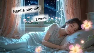 Relaxing Female Snoring ASMR &ndash; Fall Asleep Fast & Deep Sleep Sounds - 2 hours