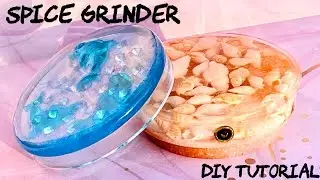 DIY Sea Resin Spice Grinder | Ручная морская дробилка | Molinillo marino artesanal
