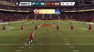 MADDEN23 WASHINGTON VS PHILLY #Gaming #Newvideo #Madden23 #Viral #trending