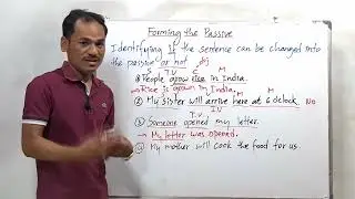 How a sentence can be formed into the Passive Voice #របៀបបង្កើត Passive Voice