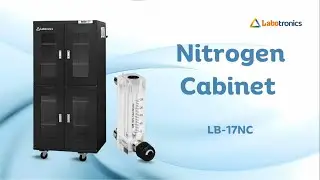 Labotronics Nitrogen Cabinet LB-17NC &mdash; 870L High-Capacity Storage with Enhanced Control!