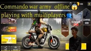 Commando War Game!!Android offline commando war game
