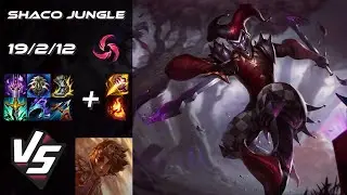 JUNGLE Shaco vs Taliyah - EU Challenger Patch 14.21