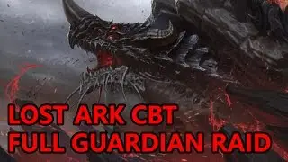 Lost Ark CBT Guardian Raid Chromanium Full Gameplay - Monster Hunter Mode