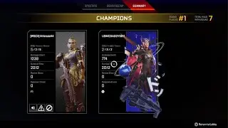 Apex Legends victory with my pal Todd (long) duo