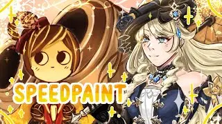 [SPEEDPAINT] A Proper...Sendoff? | Genshin Impact