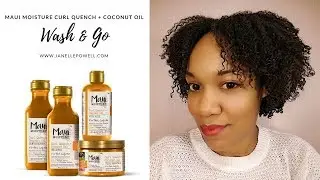 Maui Moisture Curl Quench + Coconut Oil Review