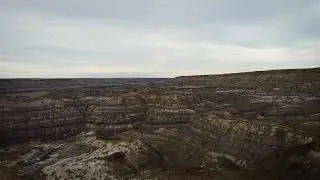 Drumheller Badlands Drone Footage