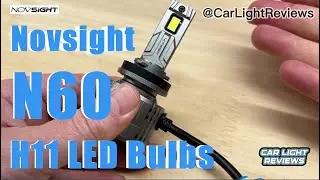 Is the Novsight N60 LED Headlight Upgrade a Brightness Powerhouse? - Size: H11 LED Bulbs Review