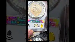 This Coin Caught on Fire! Incredible Silver Lava