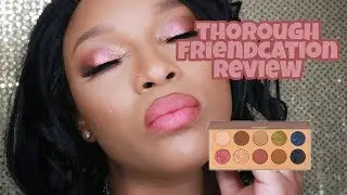 FRIENDCATION Palette Review+Swatches+Demo