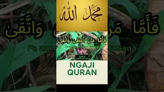 Surah Al-Lail Ayat 5 | Kunci Jalan Kemudahan &ndash; Tafsir Singkat #alquran #motivation #allail