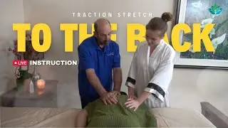 Traction stretch to the back | David Allan Wellness Academy.