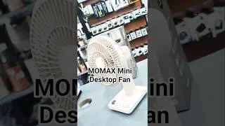 Momax 1&deg;Pod Desktop Wireless Ultra Quiet Mini Fan . #momax #minifan #portable #doha #qatar