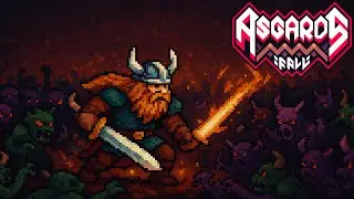 Indie Pixel-Action im Vollformat! &ndash; Der neue Vampire Survivors-Killer? | Asgards Fall