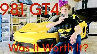 Обзор владельца Porsche 981 Cayman GT4 2016 года
