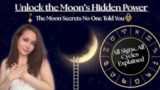 🌙 The Moon in Astrology = The Hidden Key to Your Emotions 🗝️(All Signs + Lunar Cycles)🌒