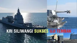 KRI Prabu Siliwangi-321 Sukses Lakukan Uji Tembak Meriam Sovraponte 76 mm !!