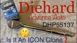 Diehard DHP55137 Ratchet TOTAL TEARDOWN And Comparison To ICON, 3/8” Drive