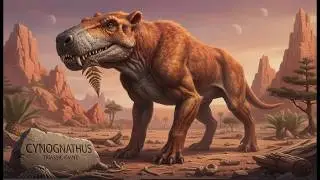 Циногнат &ndash; гигантский собакоподобный цинодонт триаса
