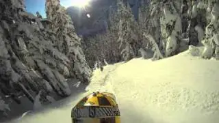 Sledneck Chris Brown M8 Turbo deep powder