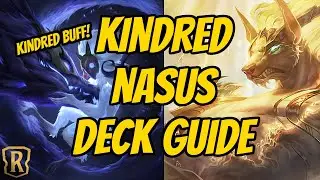 This Kindred deck is insane | Kindred Nasus Deck Guide | Legends of Runeterra masters gameplay