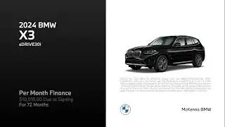BMW X3 10/03/2024 4386869