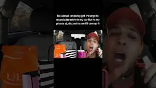 Freestyling in my car be like #freestylerapper #carfreestyle #shoppingbags #stanleycup #rapping