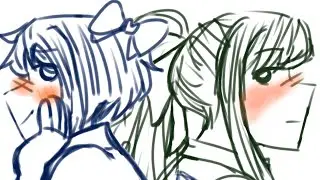 when your crush stares at you for too long / sayonika animatic