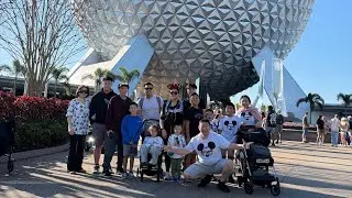 1day trip  Epcot DisneyWorld  & Family 12 2025 FL